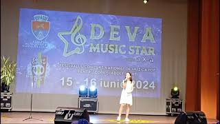 Nectaria Maria Răsvan - Festivalul ,,Deva Music Star"