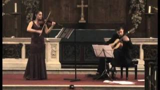 Nazrin Rashidova and Stanislav Hvartchilkov | MOZART - Duo in G, K.423 (arr. Eliot Fisk) (1)