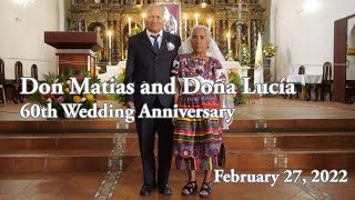 60th Wedding Anniversary: Don Matias and Doña Lucía (Ceremony Day)