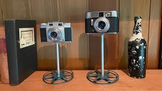 Making Camera Stands From Vintage Film Reels