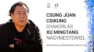 Gyakorlás Csung Jüan Csikung gyakorlók és kezdők számára - Stockholm 2023-01-06