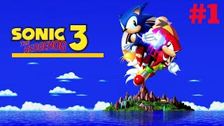 [Mega Drive/Genesis] Sonic the Hedgehog 3 - Walktrough #1