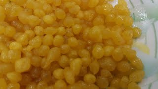 Satisfying video of sweet boondi ekdm round shape  Perfect boondi Frying trick