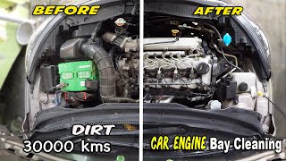 Dirty Car Engine Bay Cleaning in tamil | car maintenance tips tamil |  car cleaning tips in tamil