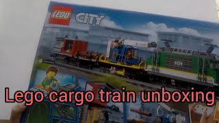 Lego City: Cargo Train 60198   Unboxing