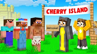 He Invited STRANGERS To Our Minecraft World (Cherry Island)!