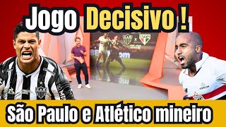 SÃO PAULO X ATLETICO MINEIRO é Jogão decisão de mata-mata.