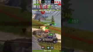 Прикольный бой на Super Helckat!#wotblitz #tanksblitz #прикол #мем #shorts #супер #хелкат🔥⚡🌞🌚