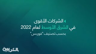 تعرفوا إلى الشركات ال10 الأقوى في #الشرق الأوسط لعام 2022