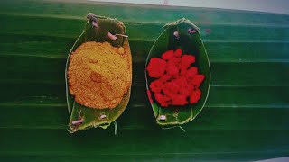 DIY pasupu kunkuma set#festivaldecoration #navaratri #ganeshchaturthi #simple#thambulam #subscribe