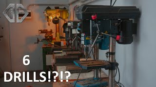 Why do you need 6 drill presses? Knifemaker diaries