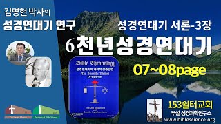 6천년성경연대기 연구006(유진폴스티히 책 설명 서론pp07-08), 153쉴터교회(부설 성경과학연구소 www.biblescience.org)