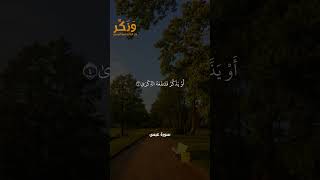 سورة عبس الآيات من 1 إلى 9 بصوت القارئ سعد الغامدي #حالات  #quran #قرآن  #shorts