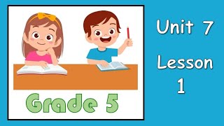 Grade 5 : Math | Unit 7 - lesson 1 ( Finding Like Denominators Using LCM)