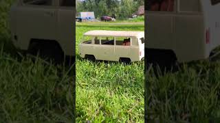 rc uaz 452 Buhanka build on a wpl radio control chassi