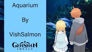 [Genshin Impact Comic Dub] Aquarium ( Childe x Lumine )