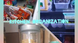 Organizing: Pantry, Fridge and Snack Drawer.