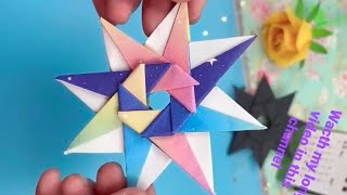 making beautiful hand craft l simple paper craft