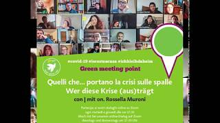 Green meeting point con|mit Rossella Muroni