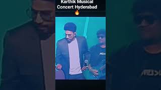 Karthik Musical Concert Hyderabad Novotel ||  Chilipiga Chustav Ela Song By Karthik