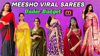 "Latest Meesho Designer Sarees Collection | Affordable & Trendy Styles!"