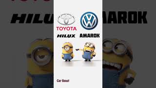 Toyota Hilux vs Volkswagen Amarok funny#car #automobile #tiktok #asmr #hilux #funny #status #money