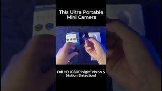 This Ultra Portable Mini Camera