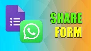 How to Share Google Form With Others On Whatsapp