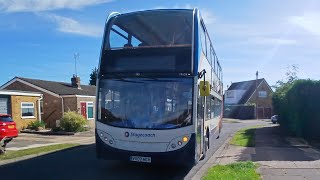 Stagecoach Midlands Enviro 400 Trident (19108 - VX07 HCH) running the 6