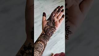 After a long time Mehandi bnayi mene 😍#mehndi #mehndidesign #mehandi #art #art #viralshort