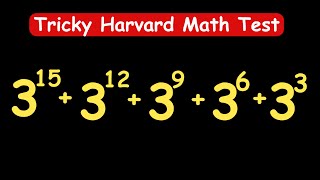 99% of Olympiads Students Failed This Tricky Math Test || #maths #learnwithchristianekpo