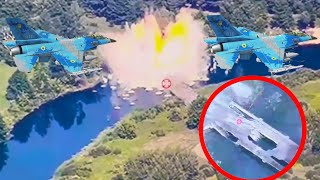 F-16 с КАБами - сносят все: С мостами, понтонами и глубокими норами россиянам придётся прощаться...