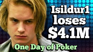 The day that saw Isildur1 lose $4.1M