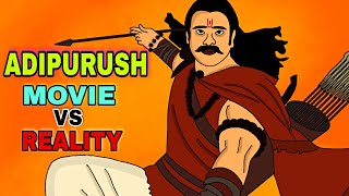 ADIPURUSH movie vs reality ll 2d Animation ll Prabhas vs om raut ll funny Spoof ll Animated Snap rk