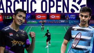 Jonatan Christie (INA) VS Kiran George (IND) | Round Of 16 Badminton Arctic Open 2024