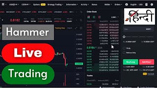 How to Trade Hammer With RSI Indicator | Binance Future Trading Live | Crypto Trading Strategies