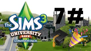 Let’s Play The Sims 3 University Life Part 7# - GRADUATION DAY 👨‍🎓🎓🎉!!!