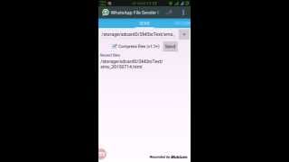 Whatsapp File Sender