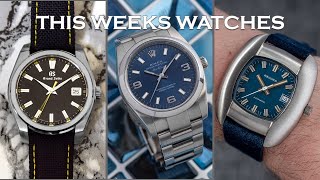 This Weeks Watches - Rolex OP Airking, Grand Seiko SBGV243, 1970s New Old Stock Watches [Episode 26]