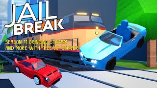 JAILBREAK SEASON 11 GRINDING STREAM! (With FREE VIP SERVER)