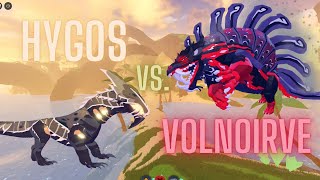 HYGOS VS. VOLNOIRVE (Creatures of Sonaria)