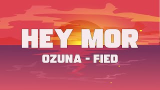 Ozuna Ft. Feid - Hey Mor (letra/lyrics)