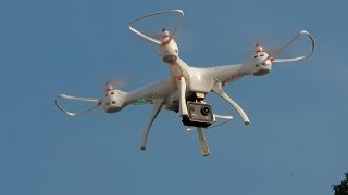 Вменяемая SYMA X8 PRO. GPS и нормальная Камера. Недорогой Квадрокоптер.