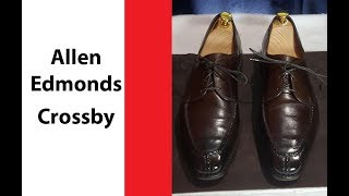 ASMR Shoe Shine Allen Edmond Crossby