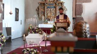 Begravelse Else Marie Slaathaug  21. April 2017 - Funeral Ceremony.