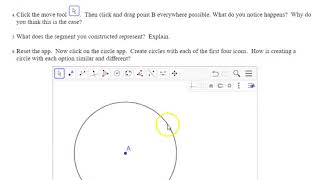 Ch 10.3 Equidistance and Circles Solutions