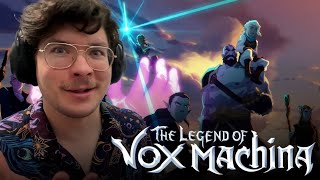 REACTION | The Legend of Vox Machina S3 Exclusive Clip | Season 3 Opening Title Sequence