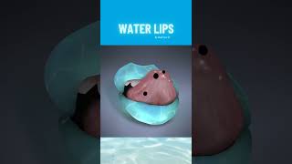 Mad Lips 21 — Water Lips, the making of. #illustration