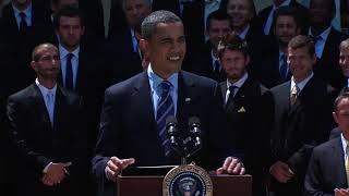 2008 MLS Champion Columbus Crew @ The White House