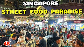 Singapore’s Street Food Paradise: Lau Pa Sat Market  & Stunning Marina Bay Walk – Singapore Tour